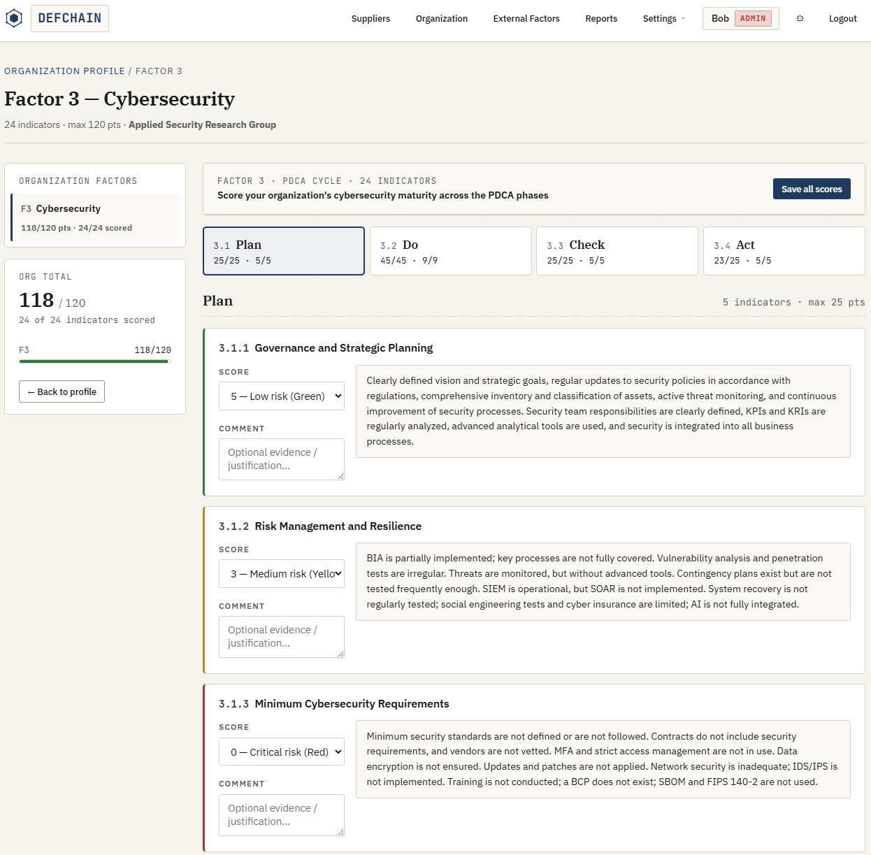 DEFCHAIN Interface 11